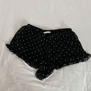 Polka dot shorts